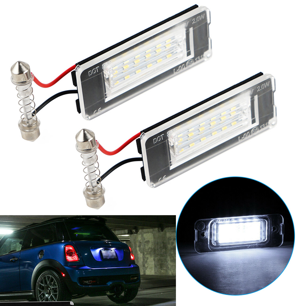 2013 mini cooper license plate light